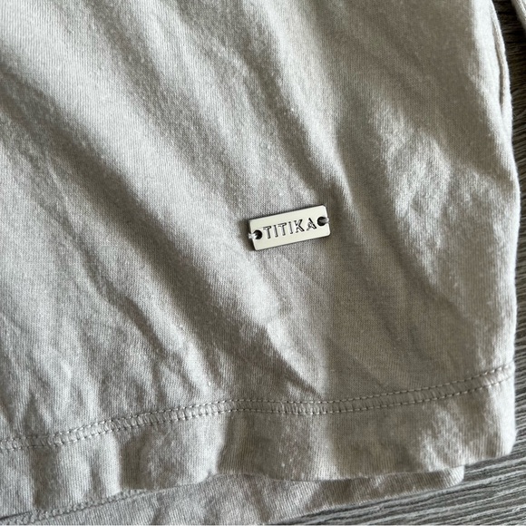 TITIKA Long Sleeve Shirt with Ribbon - Oat/beige - Picture 4 of 8